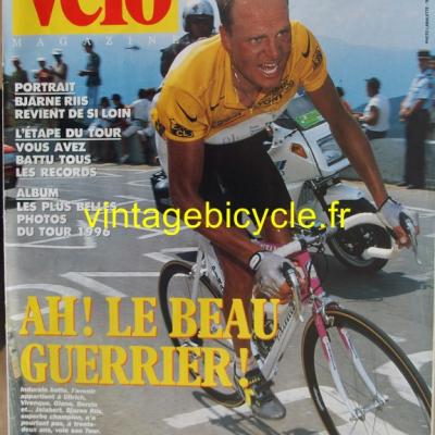 VELO MAGAZINE 1996 - 08 - N°323 aout 1996