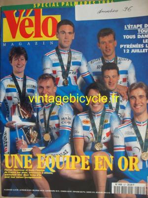 VELO MAGAZINE 1996 - 12 - N°327 decembre 1996