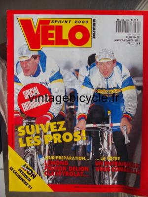 VELO SPRINT 2000 1991 - 01 - N°262 janvier / fevrier 1991