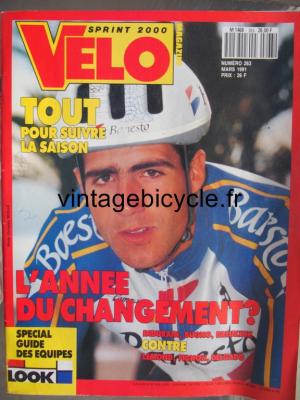 VELO SPRINT 2000 1991 - 03 - N°263 mars 1991