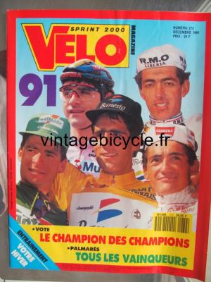 VELO SPRINT 2000 1991 - 12 - N°272 decembre 1991