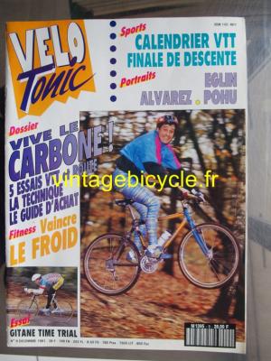 VELO TONIC 1991 - 12 - N°9 decembre 1991