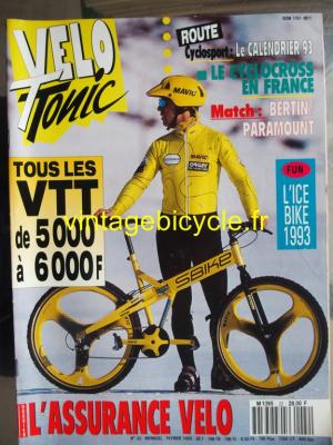 VELO TONIC 1993 - 02 - N°22 fevrier 1993