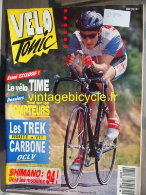 VELO TONIC 1993 - 07 - N°27 juillet 1993