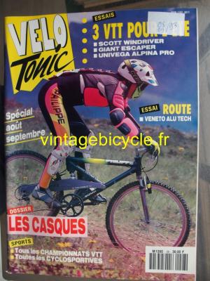 VELO TONIC 1993 - 08 - N°28 aout / septembre 1993