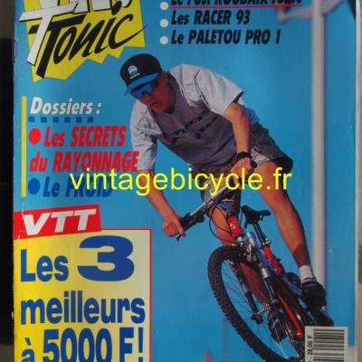 VELO TONIC 1993 - 01 - N°21 janvier 1993