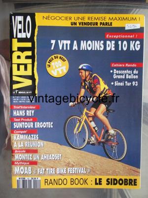 VELO VERT 1994 - 01 - N°42 janvier / fevrier 1994