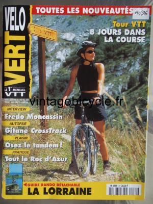 VELO VERT 1996 - 10 - N°72 septembre 1996