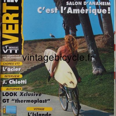 VELO VERT 1996 - 11 - N°73 novembre 1996