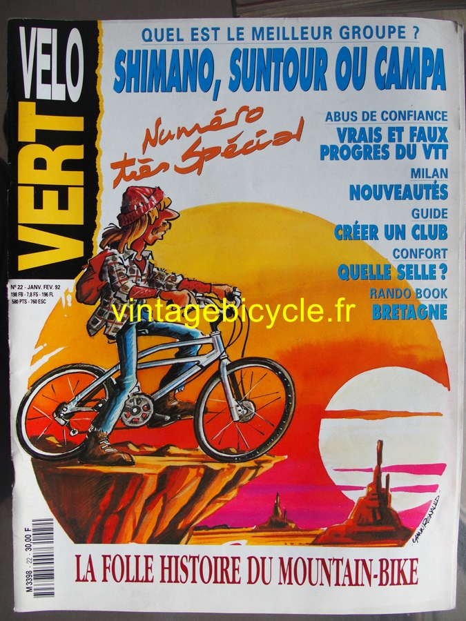 Vintage bicycle fr velo vert 20170223 13 copier