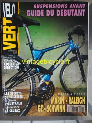 VELO VERT 1992 - 04 - N°24 avril 1992