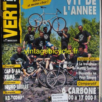 VELO VERT 1993 - 07 - N°37 juillet 1993