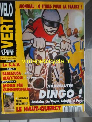 VELO VERT 1995 - 11 - N°62 novembre 1995