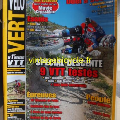 VELO VERT 2004 - 07 - N°157 juillet 2004