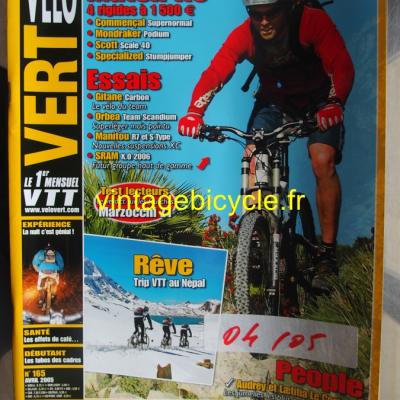 VELO VERT 2005 - 04 - N°165 avril 2005