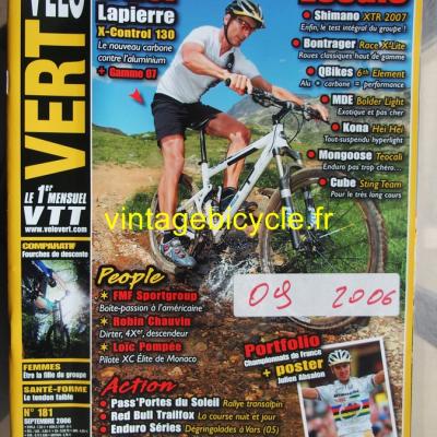 VELO VERT 2006 - 09 - N°181 septembre 2006