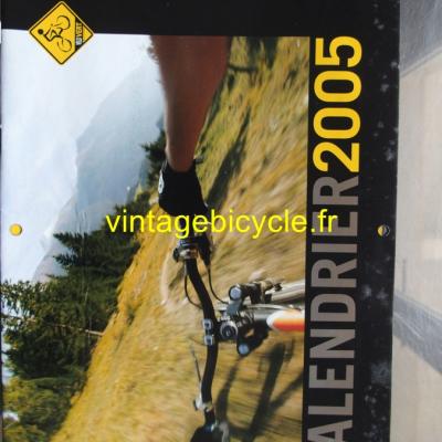 VELO VERT 2005 - 00 - Calendrier 2005