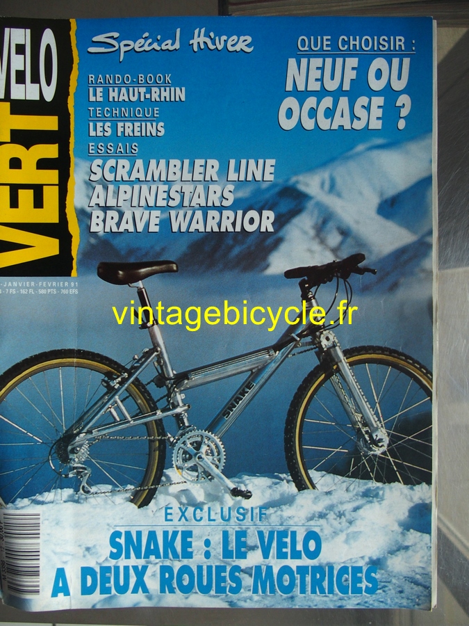 Vintage bicycle fr velo vert 20170223 8 copier