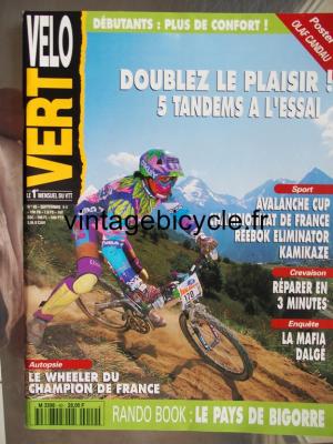 VELO VERT 1994 - 09 - N°49 septembre 1994