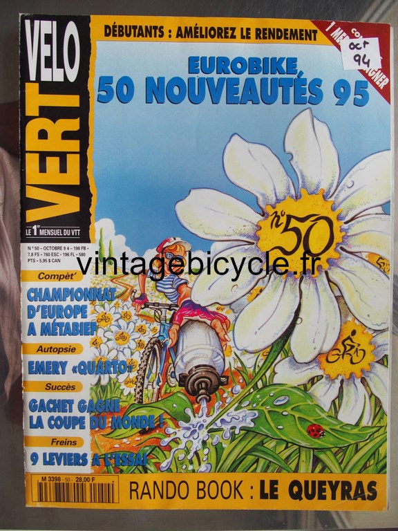 Vintage bicycle fr velo vert 7 copier