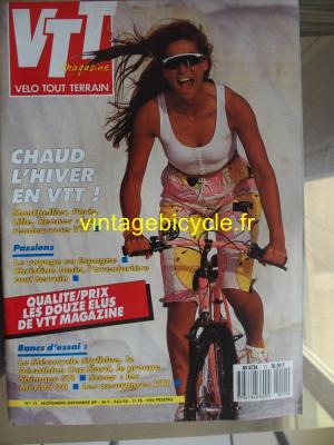 VTT MAGAZINE 1989 - 11 - N°11 novembre / decembre 1989