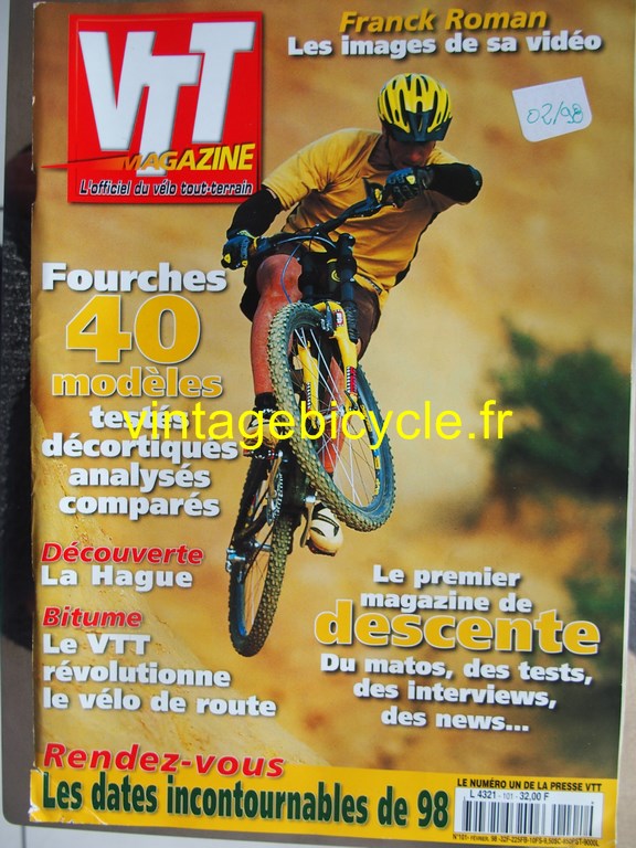 Vintage bicycle fr vtt magazine 40 copier