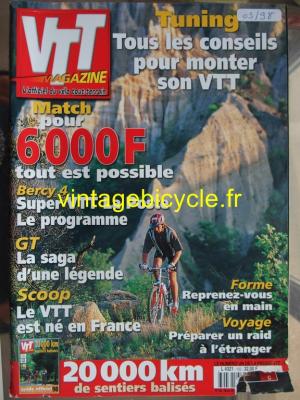 VTT MAGAZINE 1998 - 03 - N°102 mars 1998