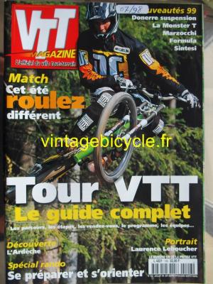 VTT MAGAZINE 1998 - 07 - N°106 juillet 1998