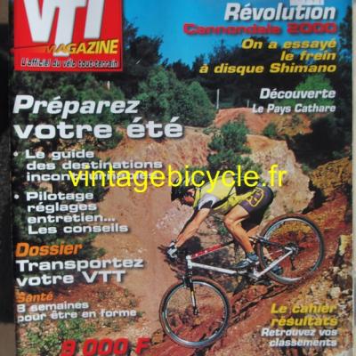VTT MAGAZINE 1999 - 06 - N°116 juin 1999