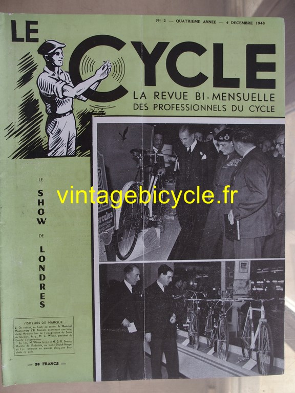 Vintage bicycle le cycle 34 copier