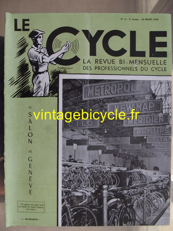 Vintage bicycle le cycle 44 copier