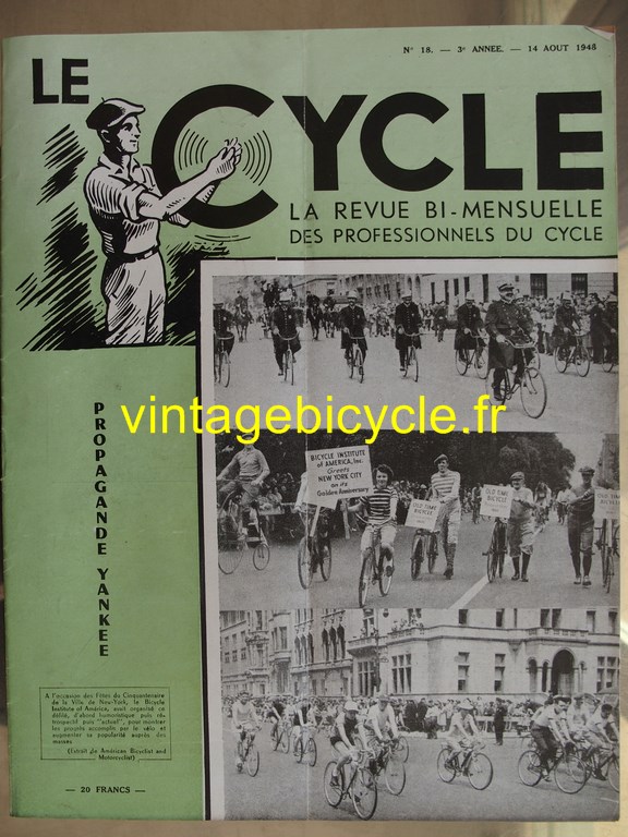 Vintage bicycle le cycle 53 copier