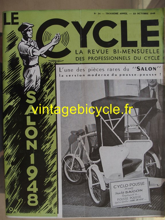 Vintage bicycle le cycle 59 copier