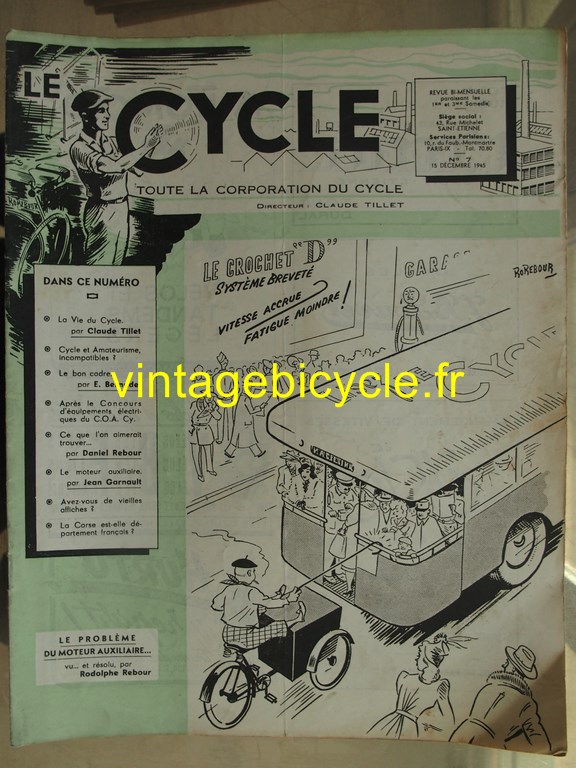Vintage bicycle le cycle 6 copier