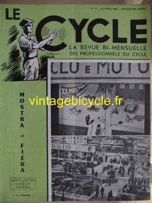 LE CYCLE 1949 - 04 - N°11 avril 1949
