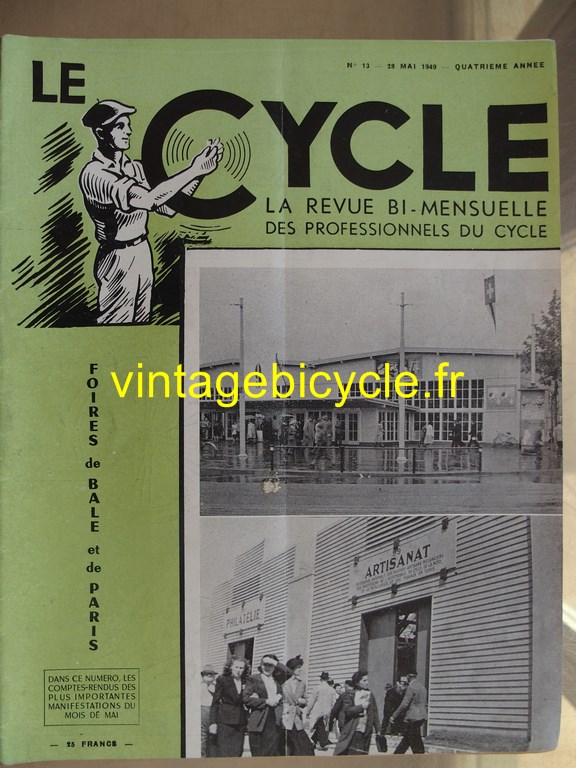 Vintage bicycle le cycle 71 copier