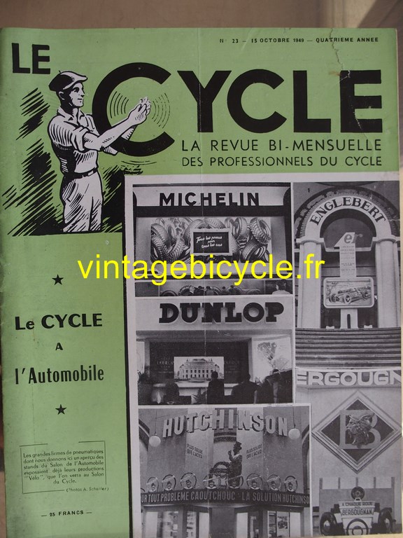 Vintage bicycle le cycle 77 copier
