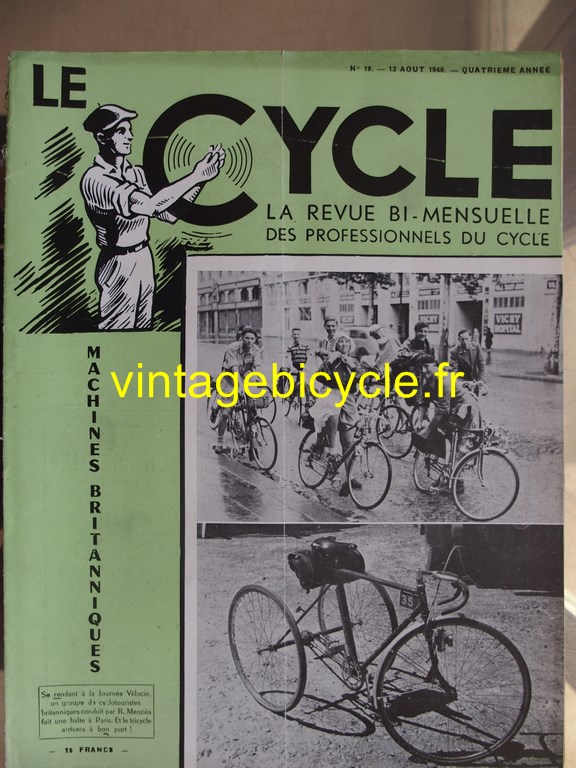 Vintage bicycle le cycle 78 copier