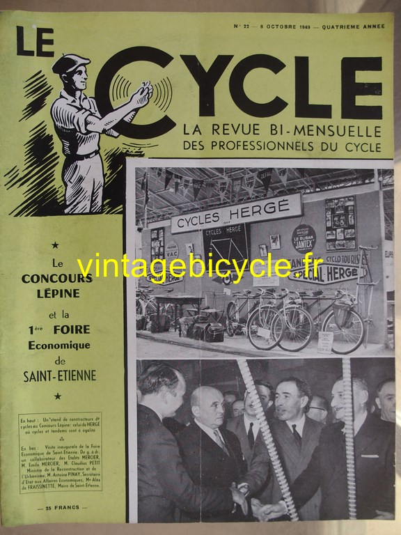 Vintage bicycle le cycle 80 copier